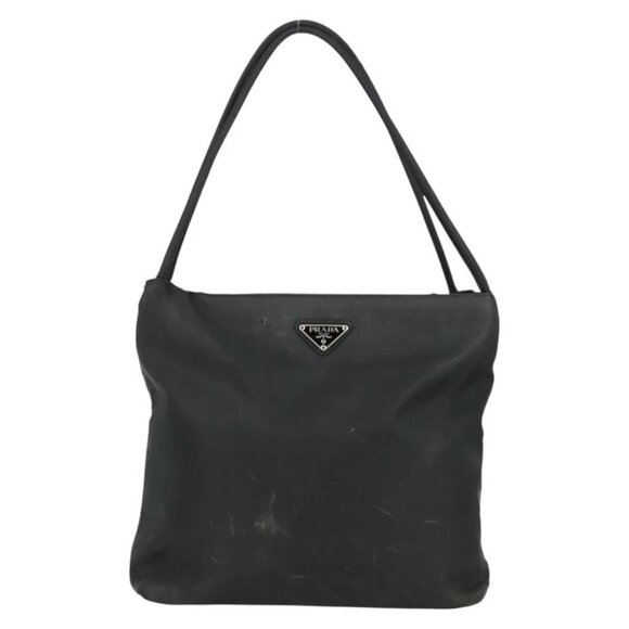PRADA Shoulder Bag Nylon Khaki Auth - Picture 1 of 16